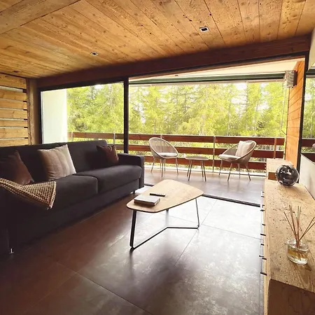 Kleines Paradies in Crans-Montana Exterior foto
